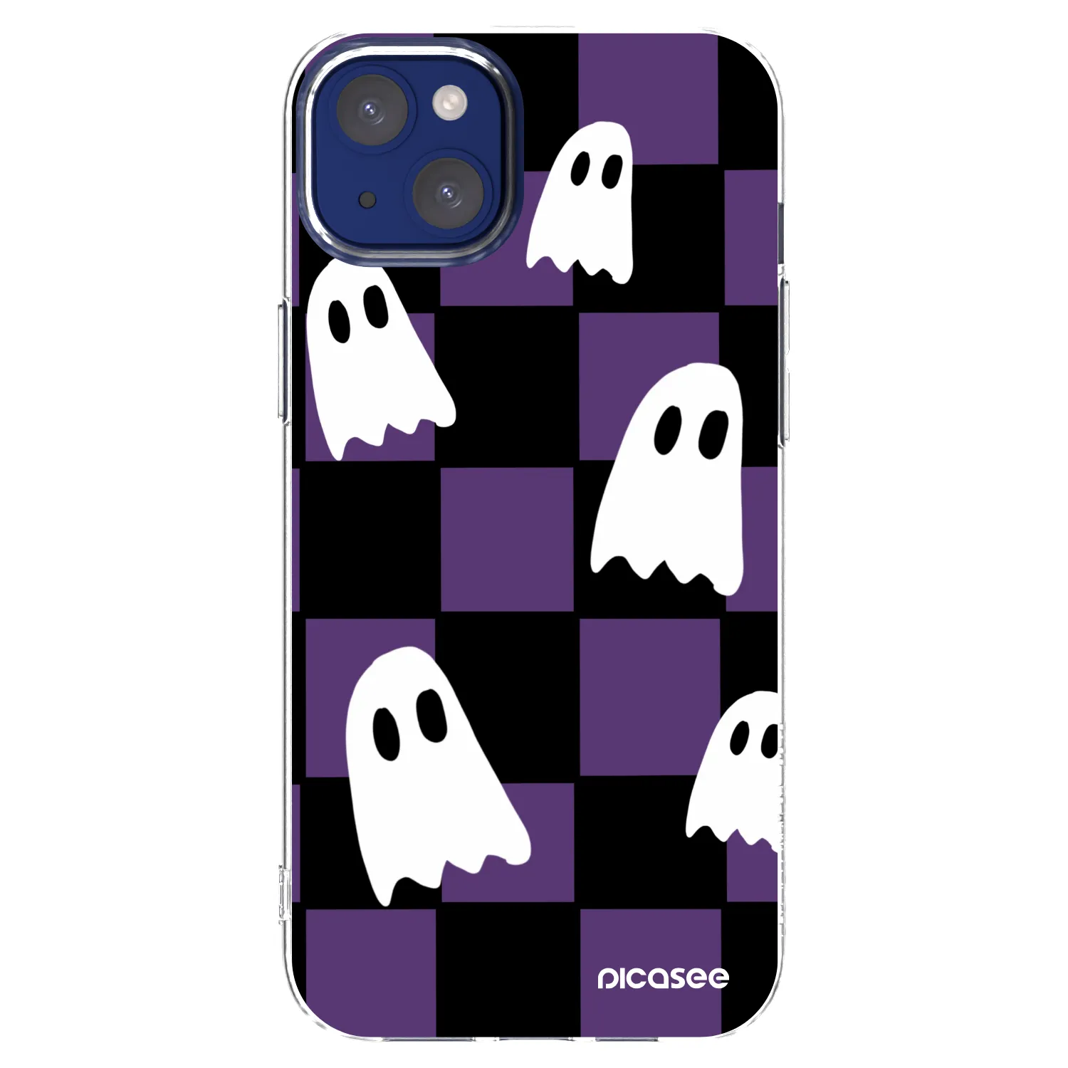 Picasee átlátszó szilikon tok az alábbi mobiltelefonokra Apple iPhone 14 Plus - Ghosts