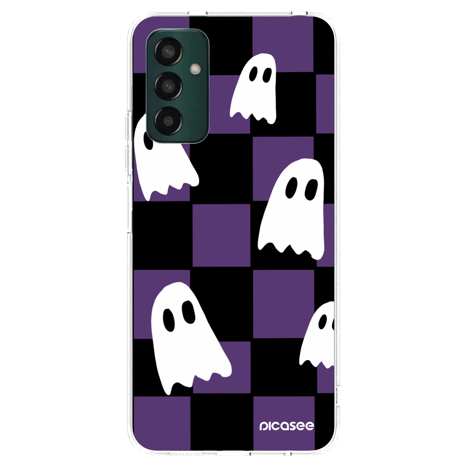 Picasee átlátszó szilikon tok az alábbi mobiltelefonokra Samsung Galaxy M13 M135F - Ghosts