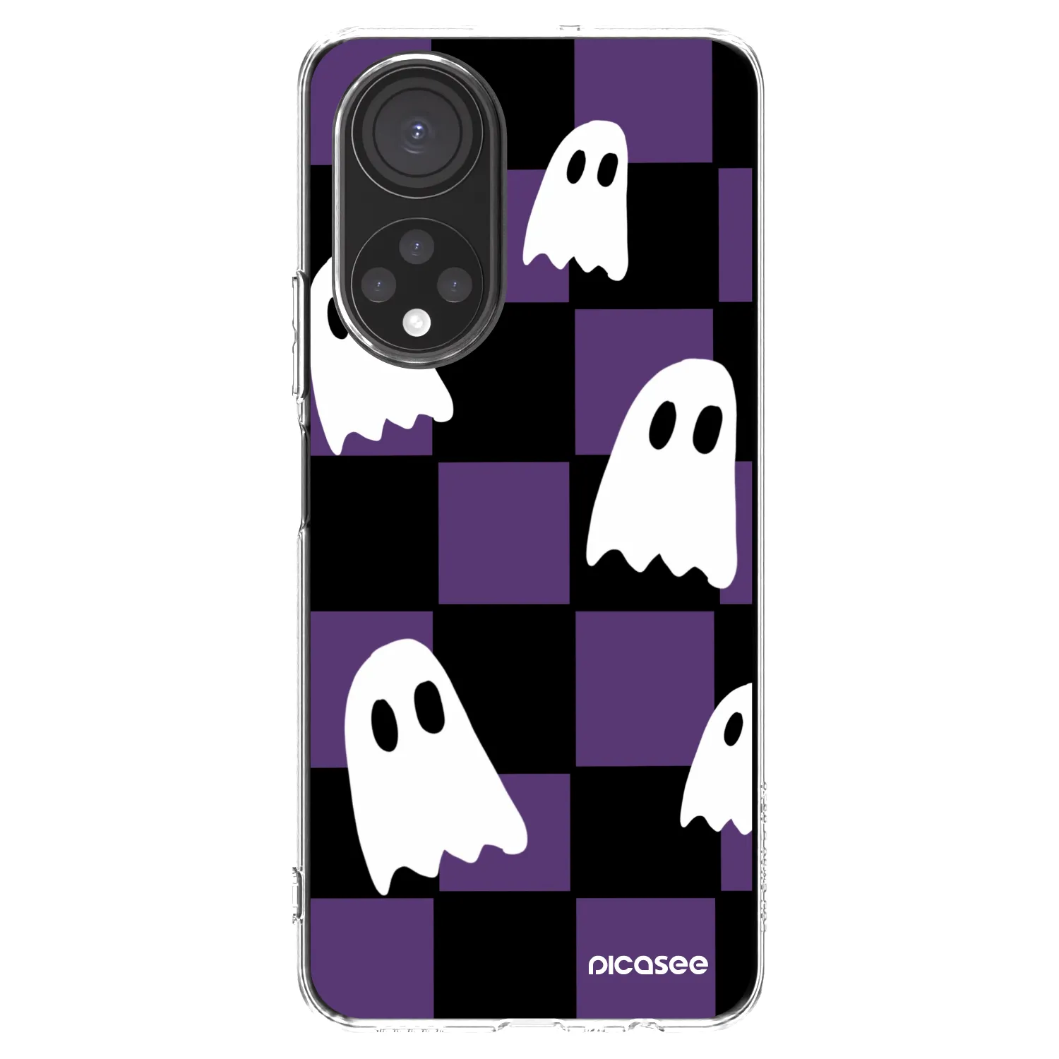 Picasee átlátszó szilikon tok az alábbi mobiltelefonokra Honor X7 - Ghosts