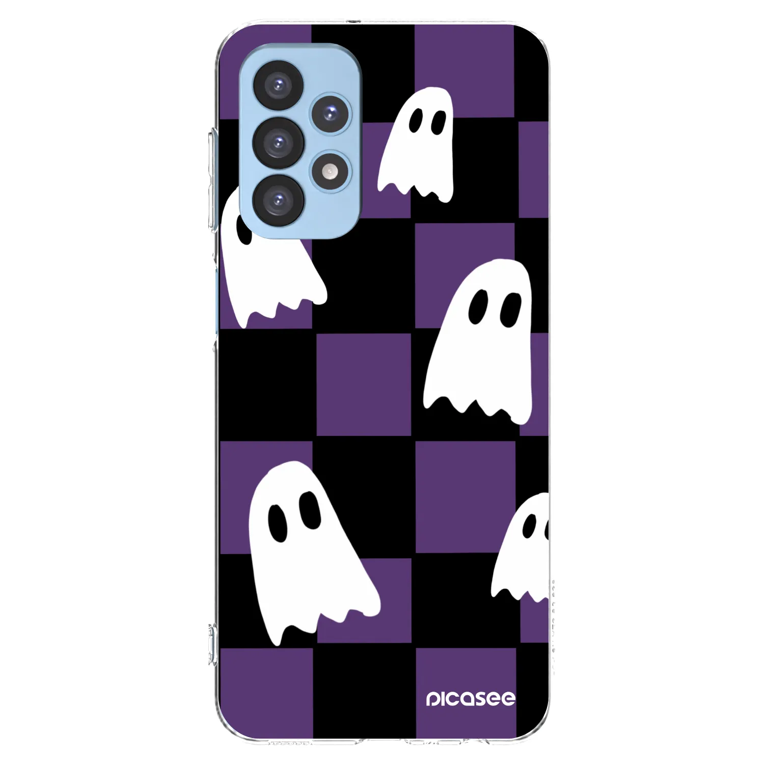 Picasee átlátszó szilikon tok az alábbi mobiltelefonokra Samsung Galaxy A23 A235F 4G - Ghosts