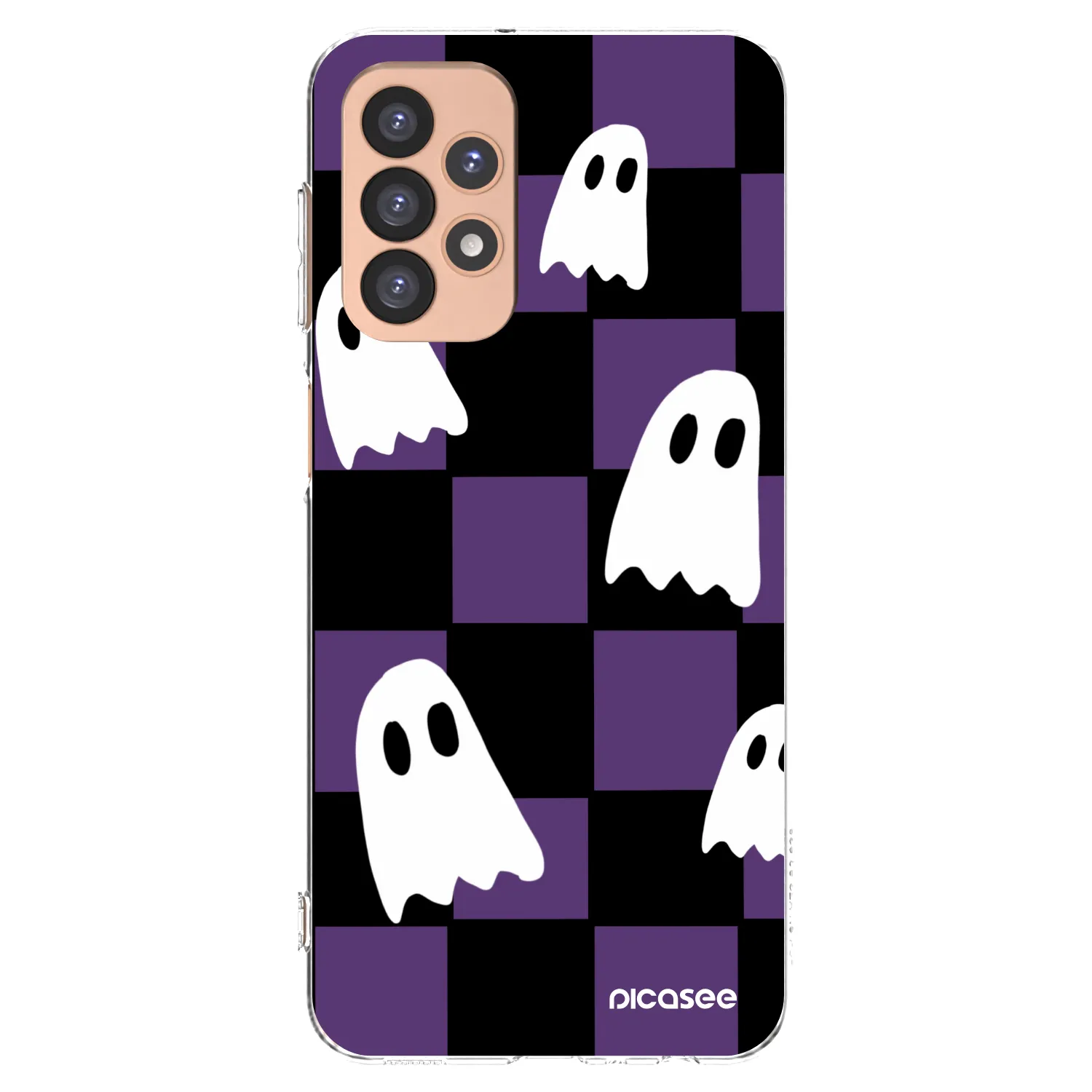 Picasee átlátszó szilikon tok az alábbi mobiltelefonokra Samsung Galaxy A23 A236B 5G - Ghosts