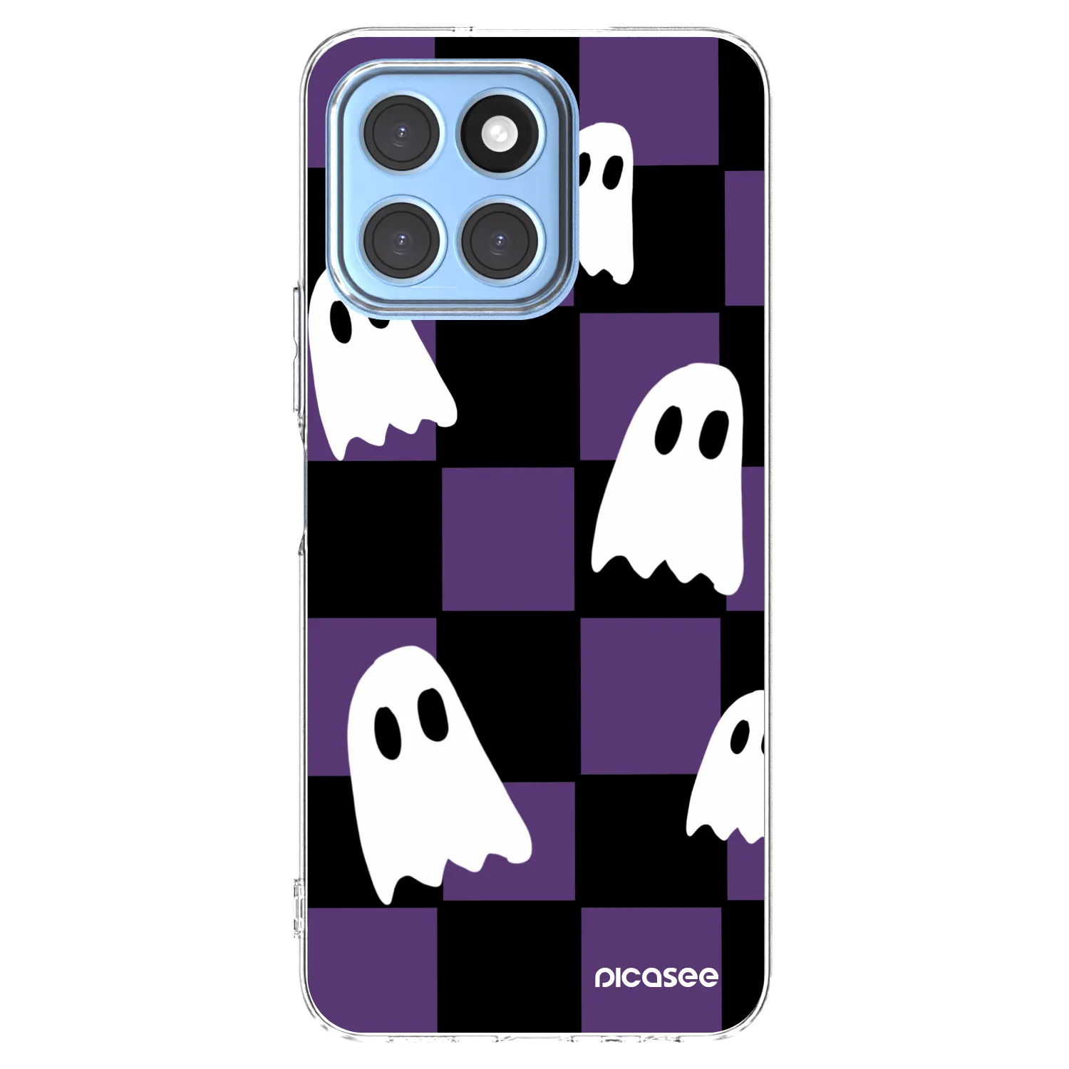 Picasee átlátszó szilikon tok az alábbi mobiltelefonokra Honor X8 5G - Ghosts