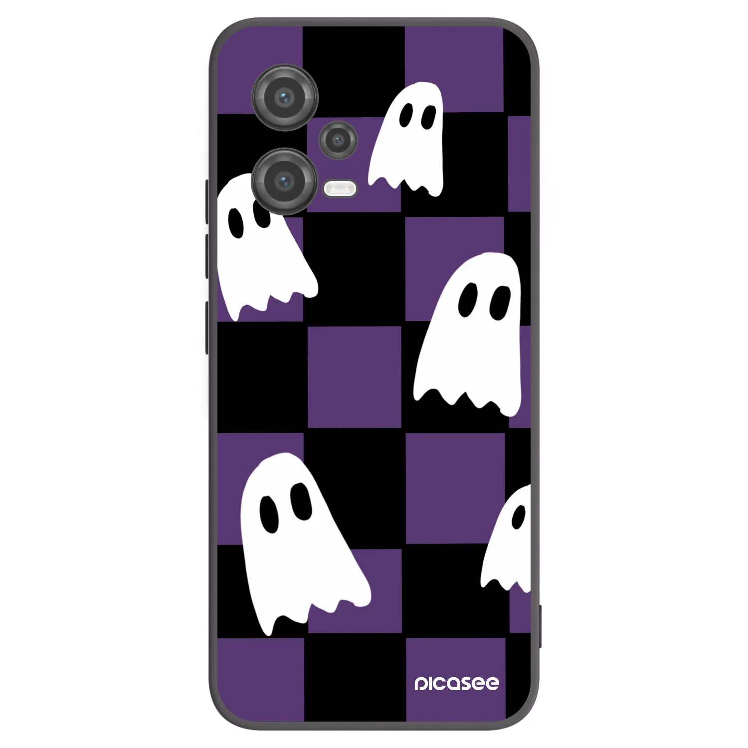 Picasee fekete szilikon tok az alábbi mobiltelefonokra Xiaomi Poco X5 - Ghosts