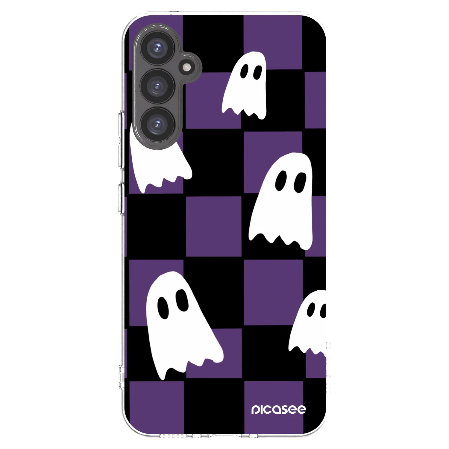 Picasee átlátszó szilikon tok az alábbi mobiltelefonokra Samsung Galaxy A34 5G A346B - Ghosts