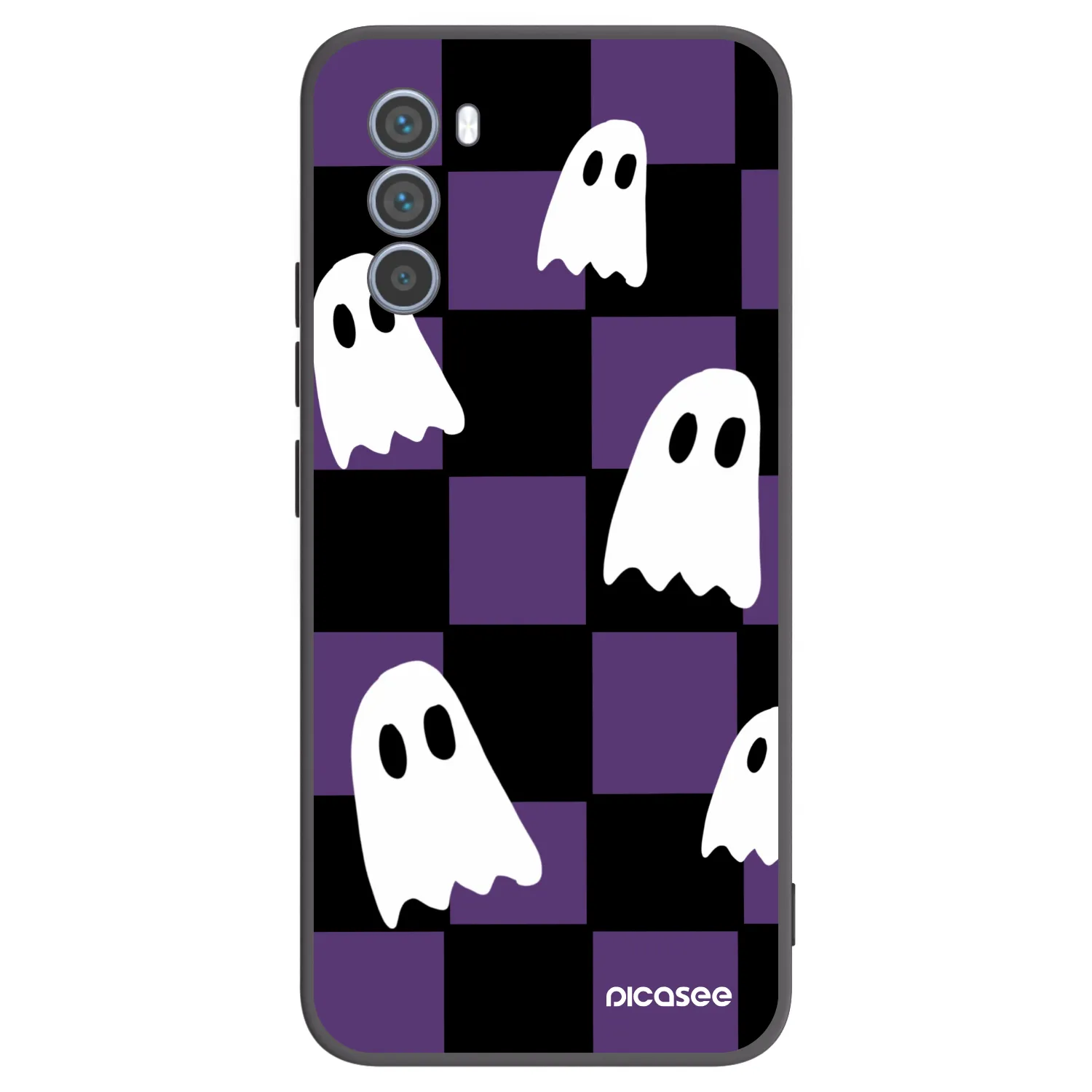 Picasee fekete szilikon tok az alábbi mobiltelefonokra Motorola Moto G62 - Ghosts