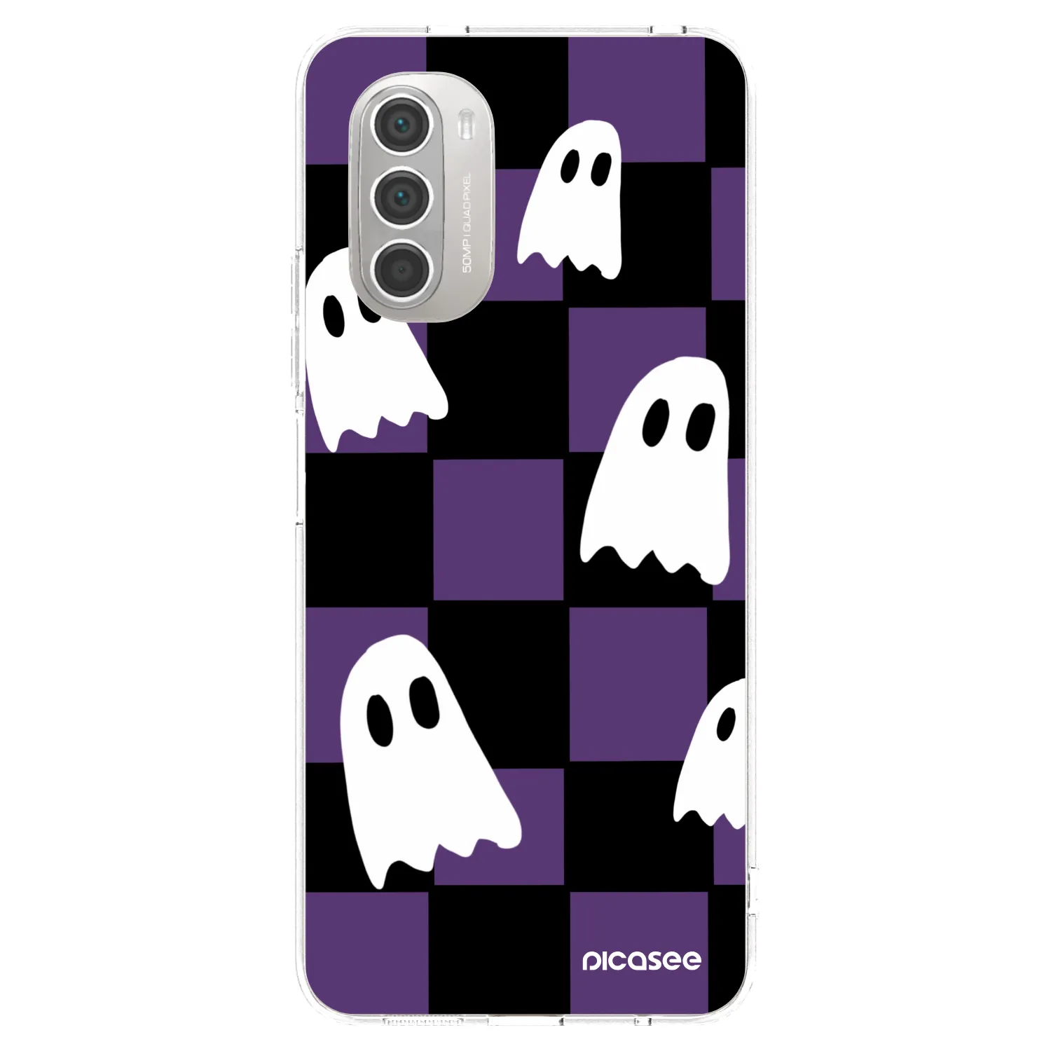 Picasee átlátszó szilikon tok az alábbi mobiltelefonokra Motorola Moto G51 - Ghosts