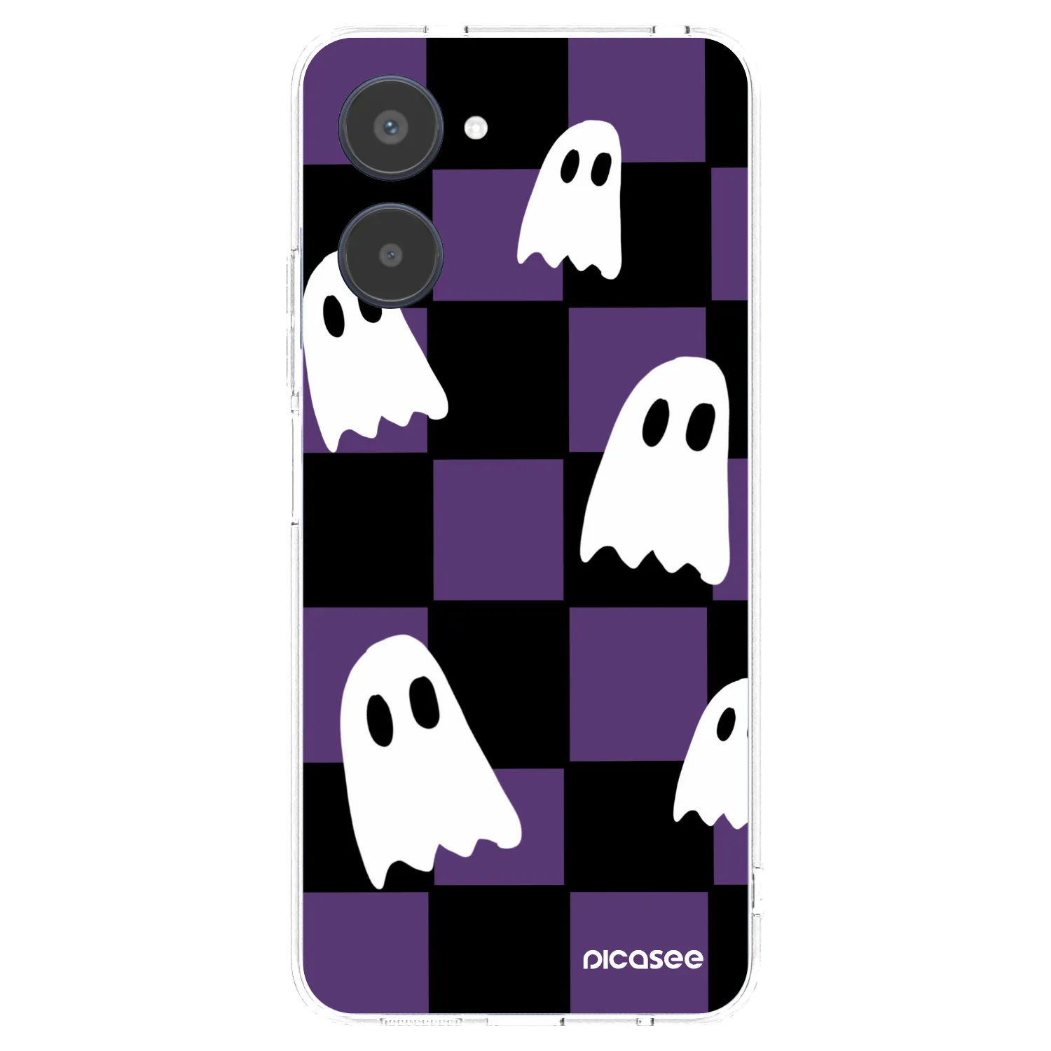 Picasee átlátszó szilikon tok az alábbi mobiltelefonokra Realme 10 4G - Ghosts