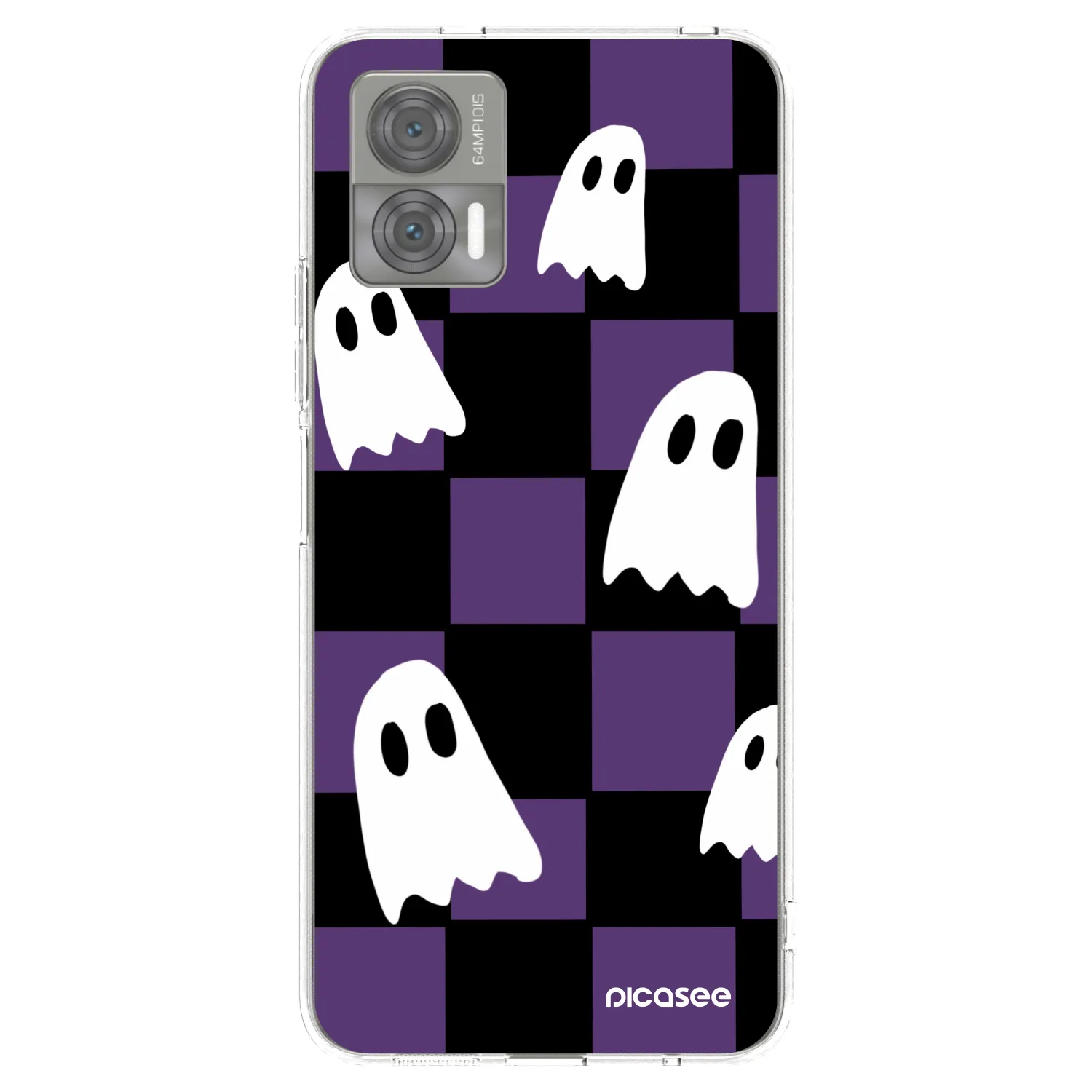 Picasee átlátszó szilikon tok az alábbi mobiltelefonokra Motorola Edge 30 Neo - Ghosts