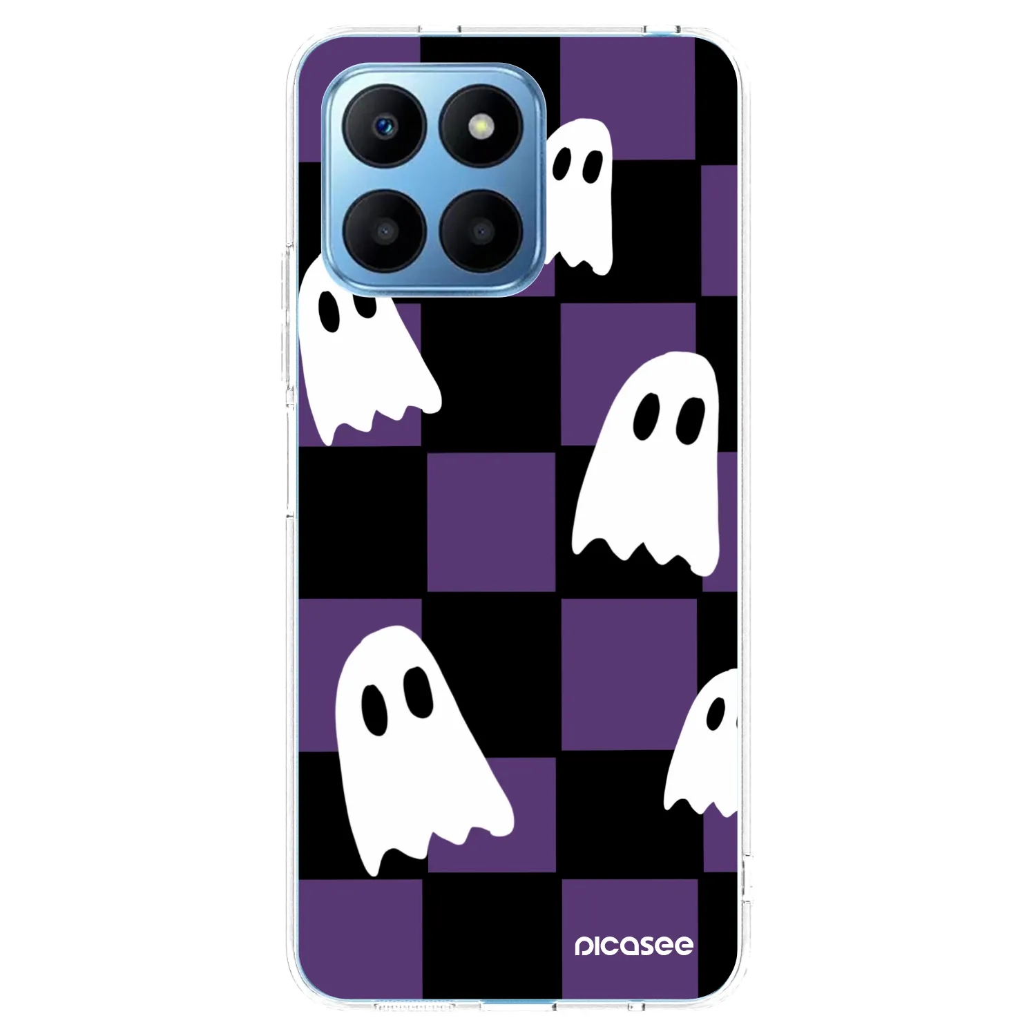 Picasee átlátszó szilikon tok az alábbi mobiltelefonokra Honor 70 Lite - Ghosts