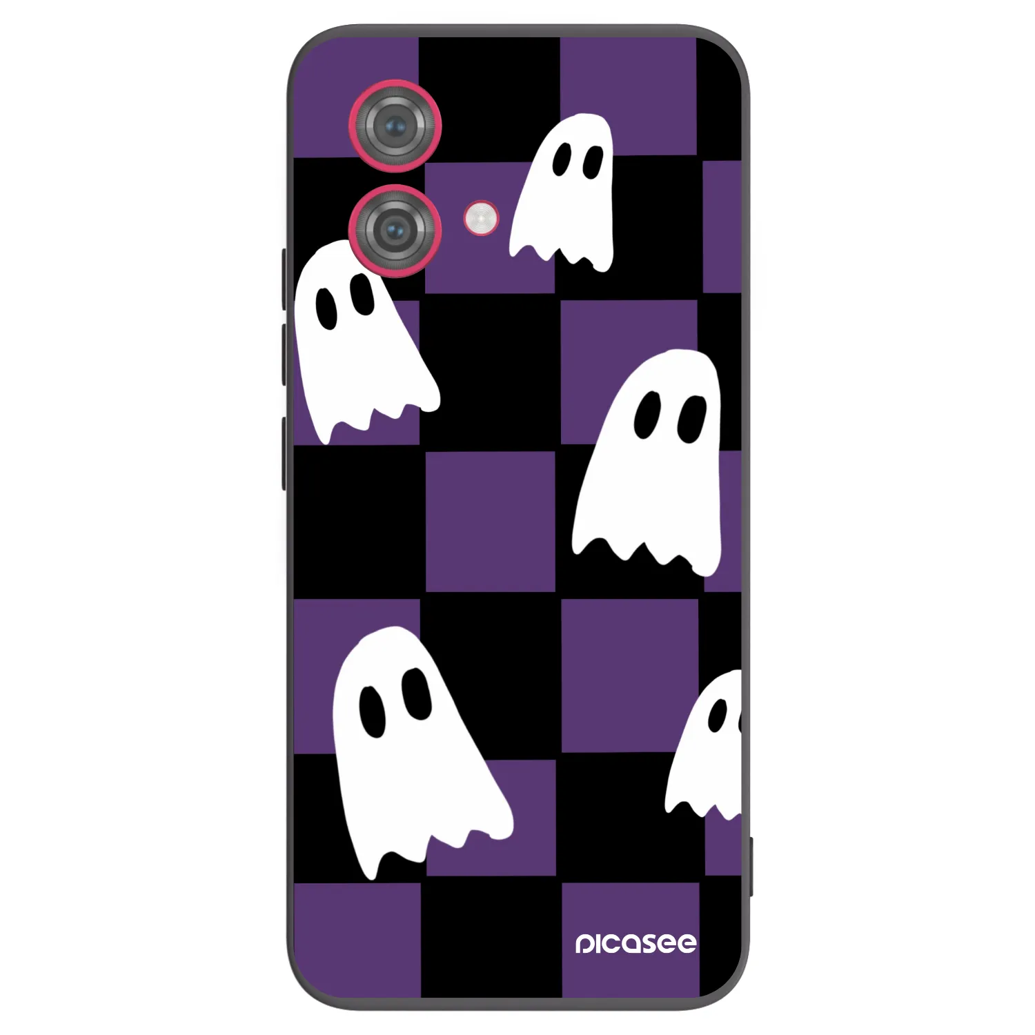 Picasee fekete szilikon tok az alábbi mobiltelefonokra Motorola Moto G84 5G - Ghosts