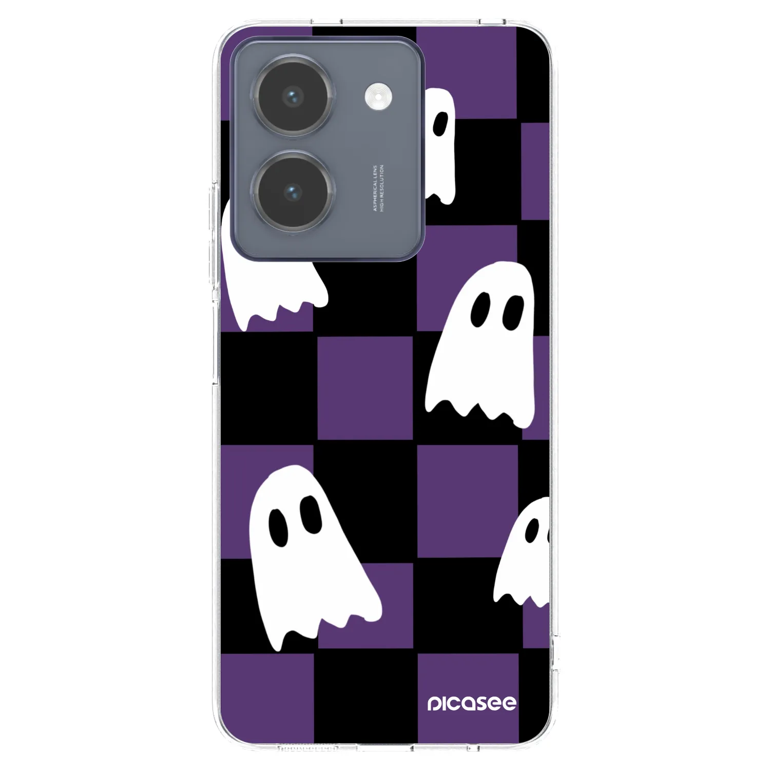 Picasee átlátszó szilikon tok az alábbi mobiltelefonokra Vivo Y36 4G - Ghosts