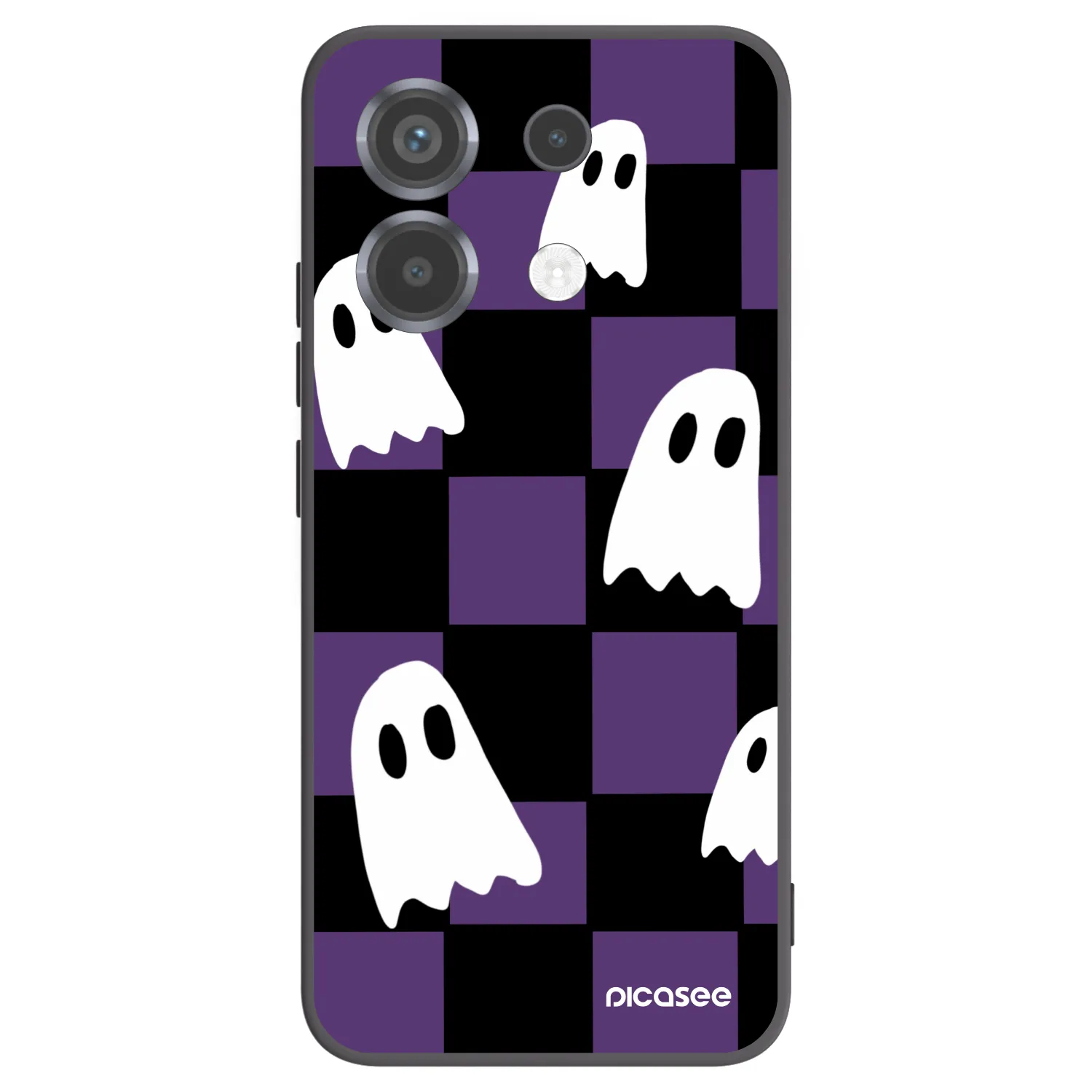 Picasee fekete szilikon tok az alábbi mobiltelefonokra Xiaomi Poco X6 - Ghosts