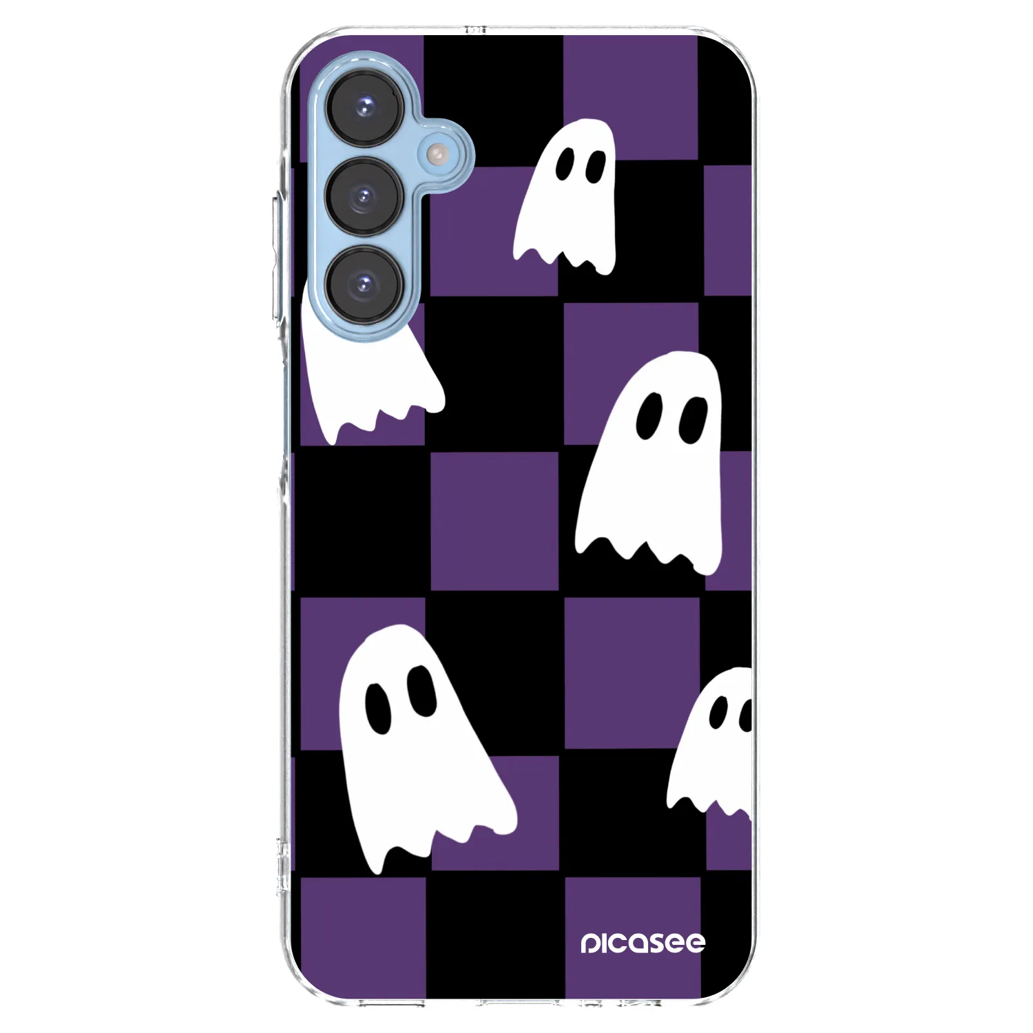 Picasee átlátszó szilikon tok az alábbi mobiltelefonokra Samsung Galaxy A15 A156B 5G - Ghosts