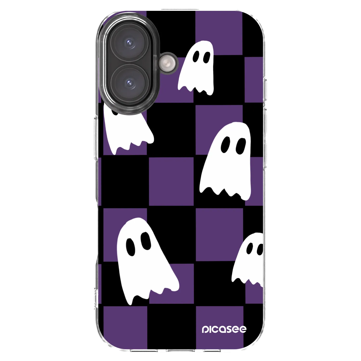 Picasee átlátszó szilikon tok az alábbi mobiltelefonokra Apple iPhone 16 - Ghosts