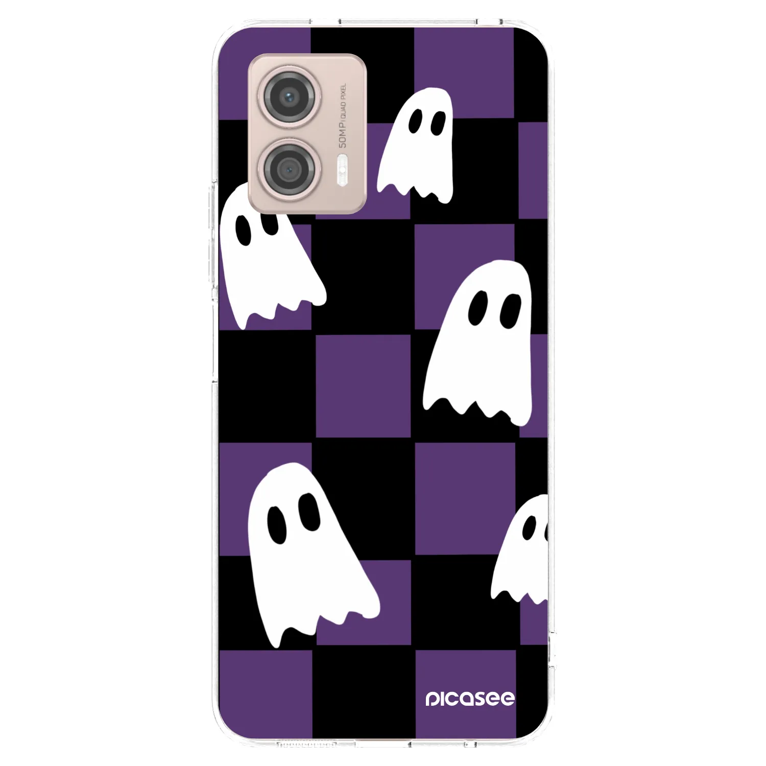 Picasee átlátszó szilikon tok az alábbi mobiltelefonokra Motorola Moto G53 5G - Ghosts
