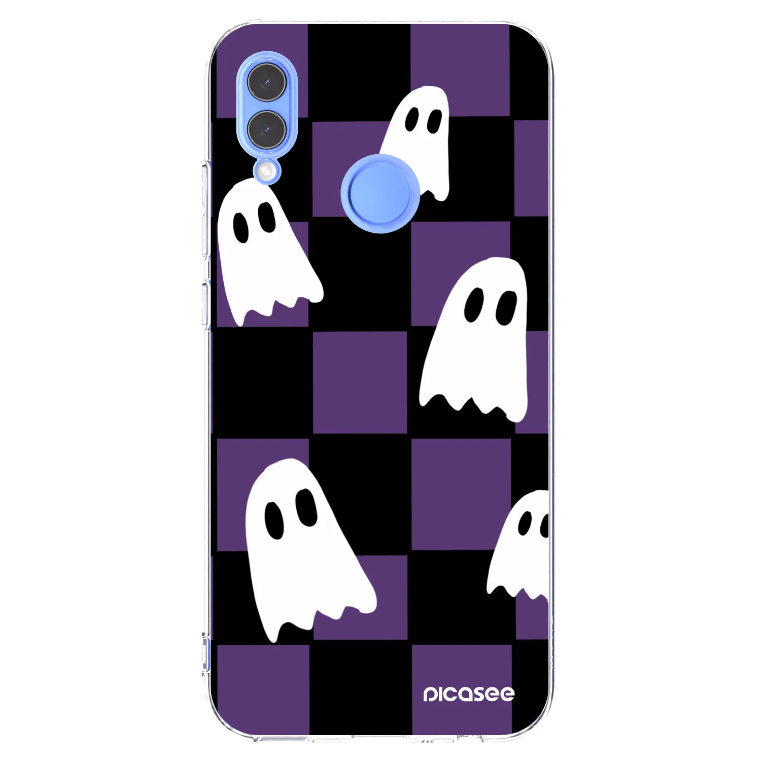Picasee átlátszó szilikon tok az alábbi mobiltelefonokra Honor 10 Lite - Ghosts