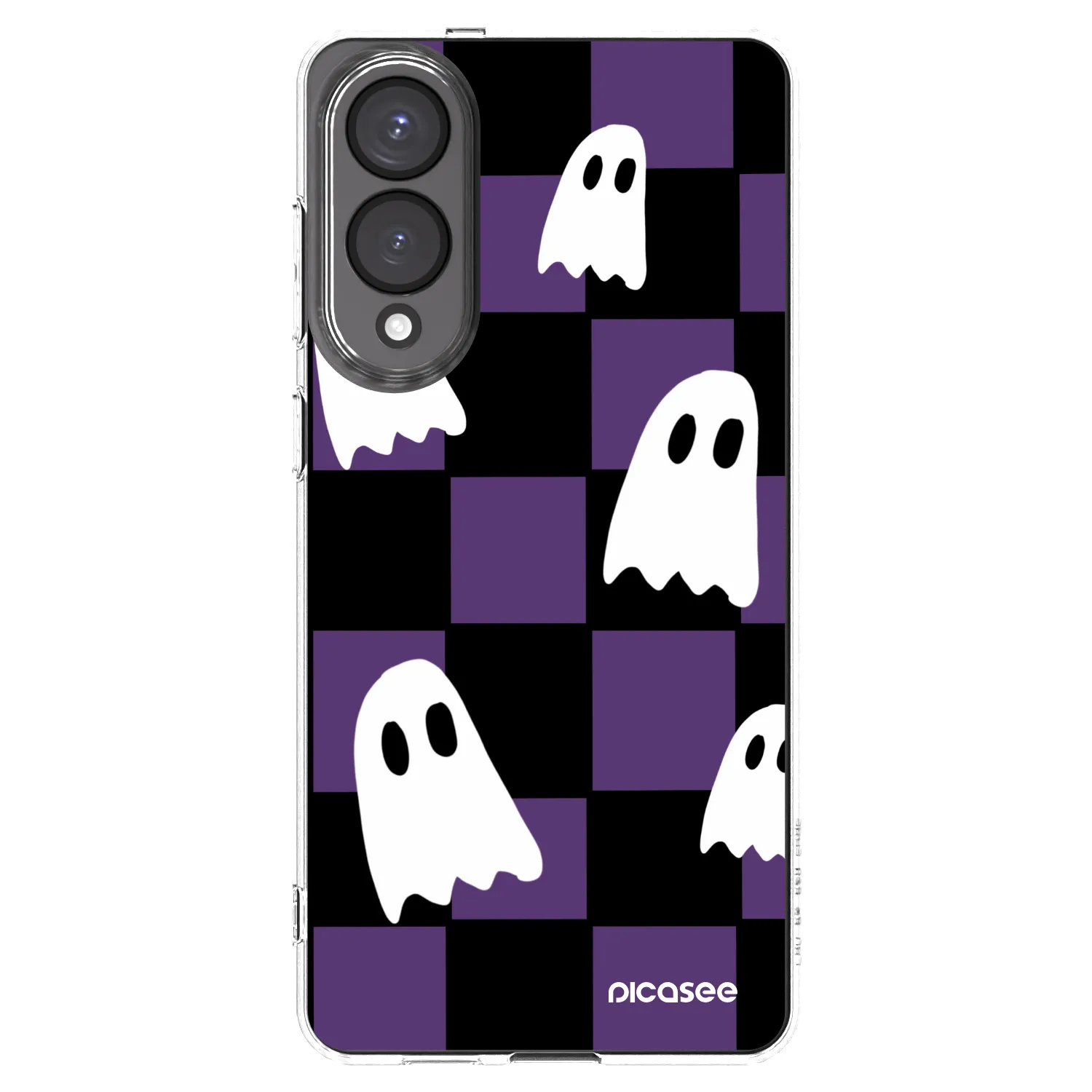 Picasee átlátszó szilikon tok az alábbi mobiltelefonokra Samsung Galaxy S25 Edge 5G - Ghosts
