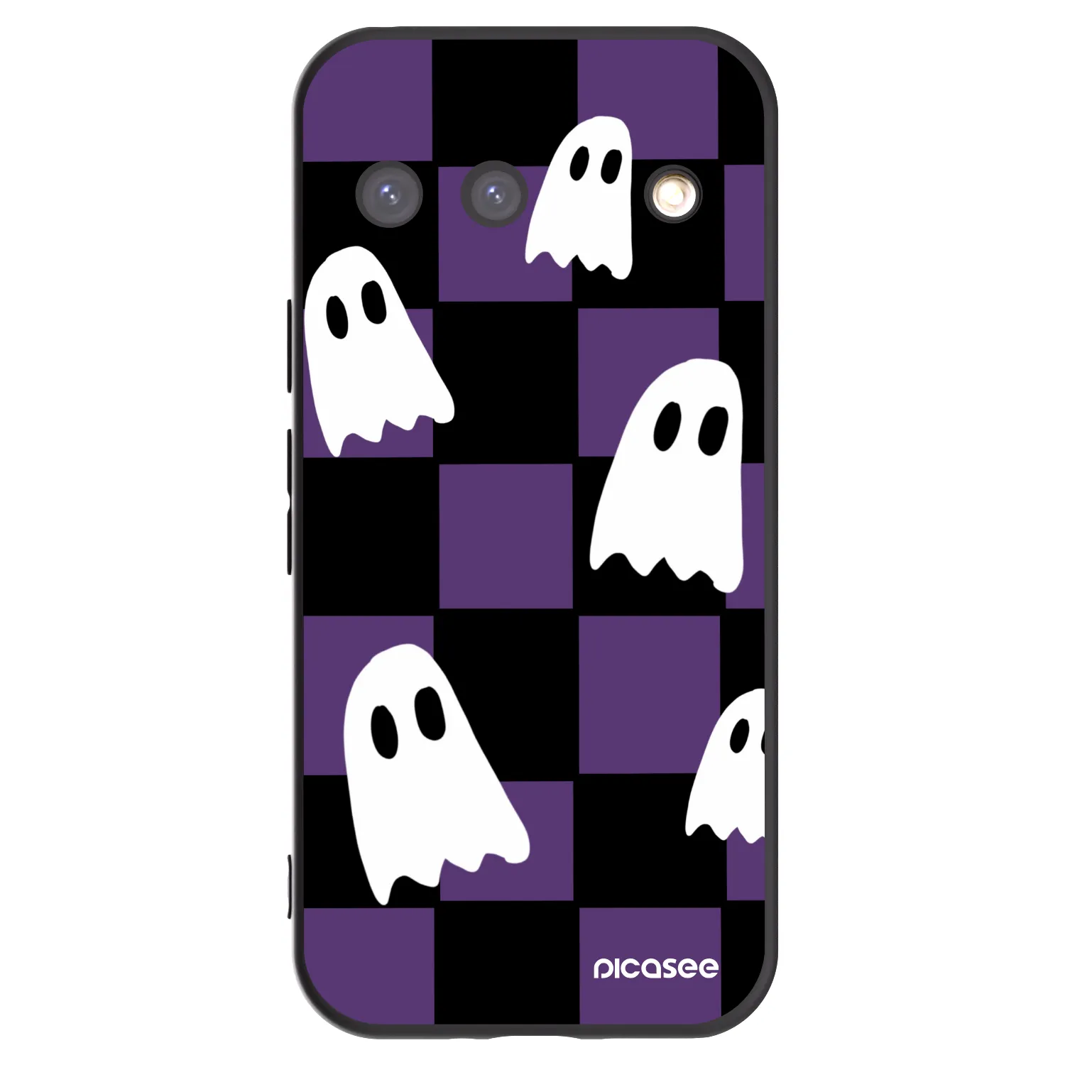 Picasee fekete szilikon tok az alábbi mobiltelefonokra Google Pixel 9 - Ghosts