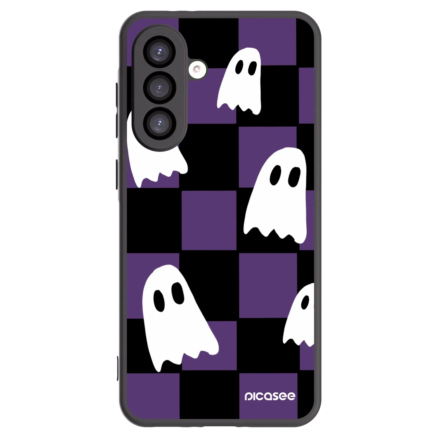 Picasee fekete szilikon tok az alábbi mobiltelefonokra Samsung Galaxy A26 5G A266B - Ghosts