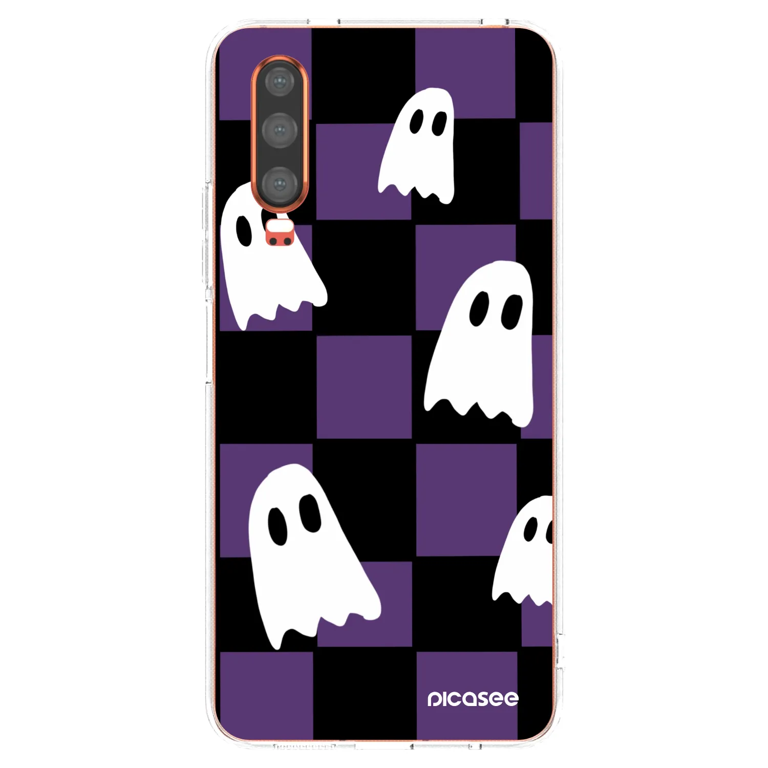 Picasee átlátszó szilikon tok az alábbi mobiltelefonokra Huawei P30 - Ghosts