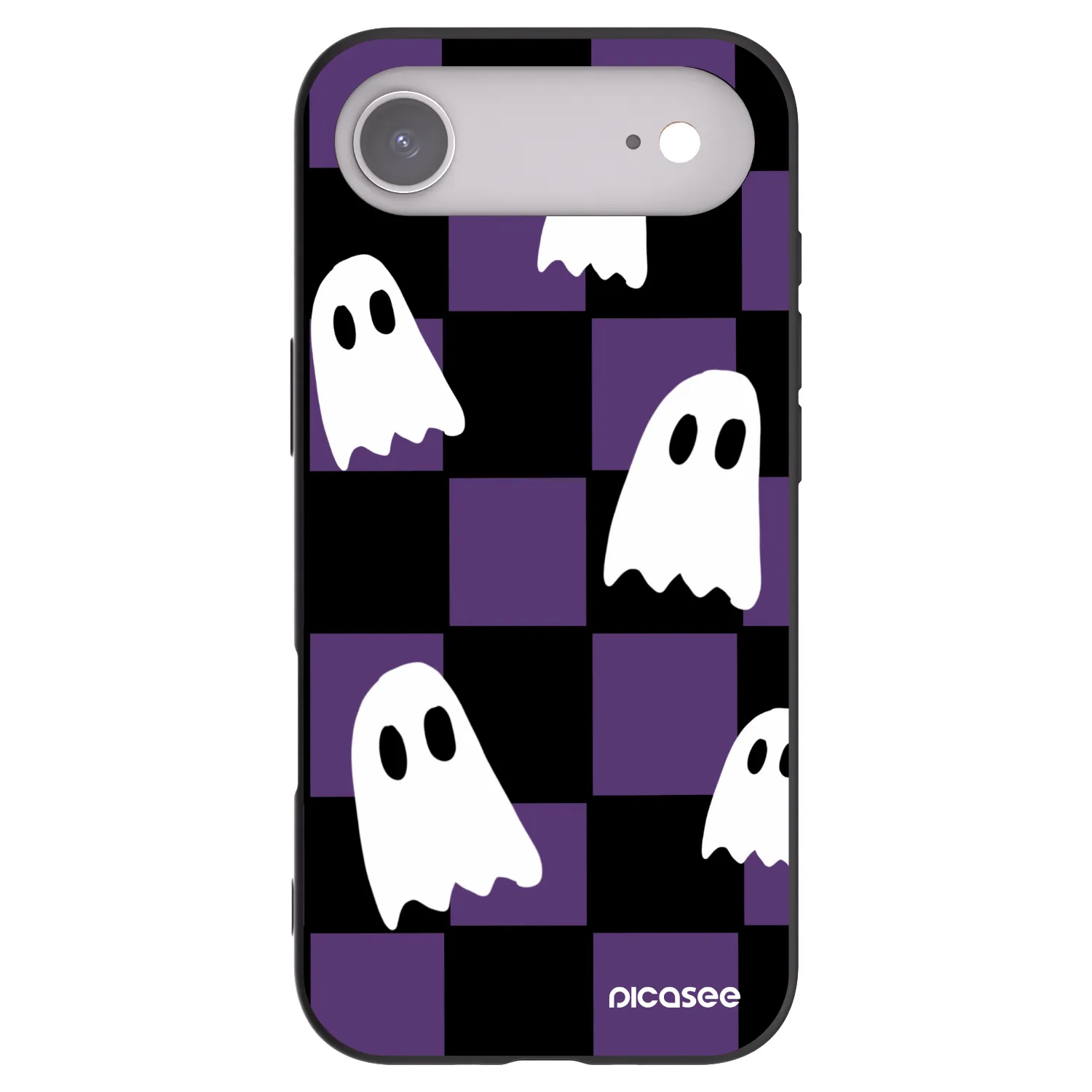 Picasee fekete szilikon tok az alábbi mobiltelefonokra Apple iPhone Air - Ghosts