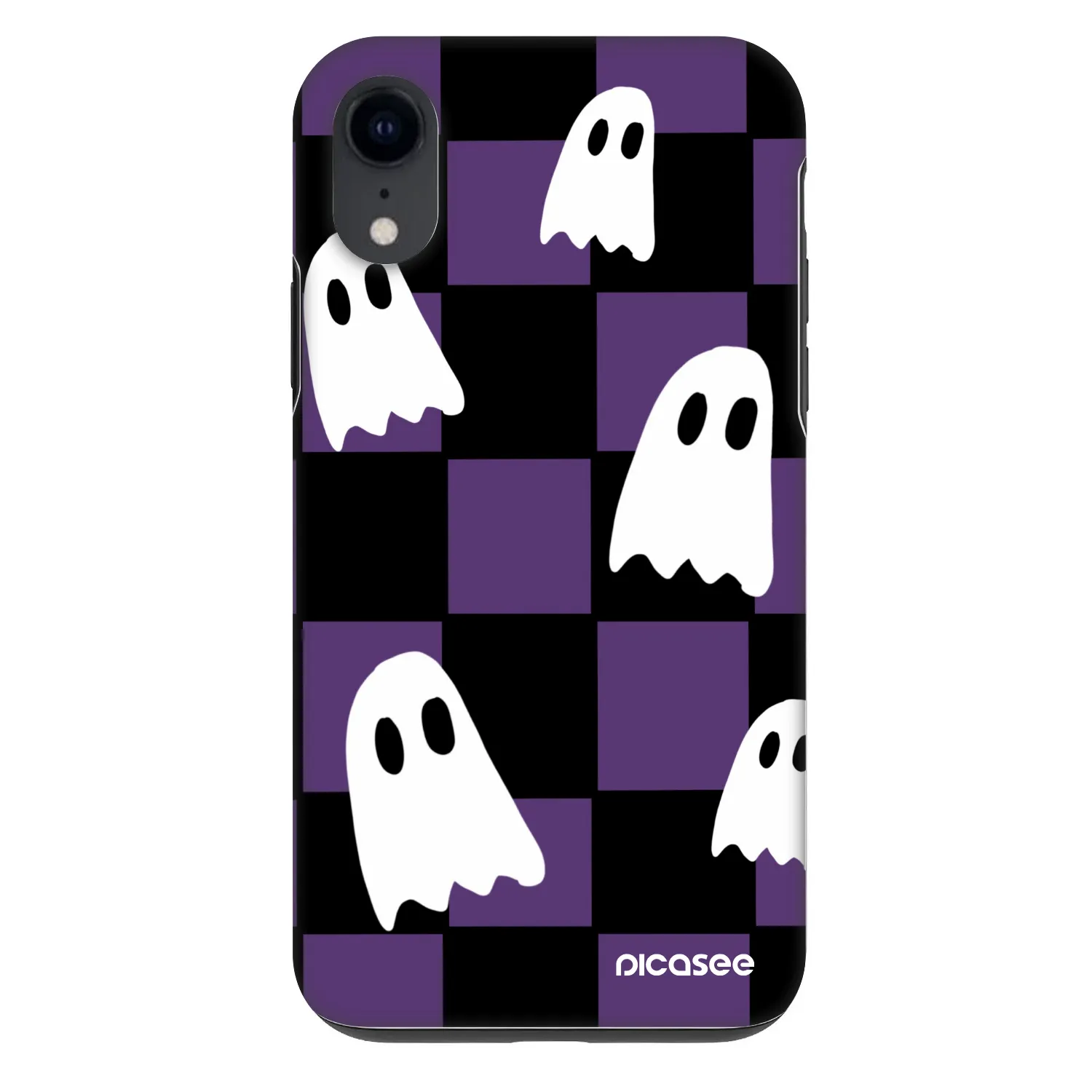 Picasee Fashion Case Apple iPhone XR - Ghosts