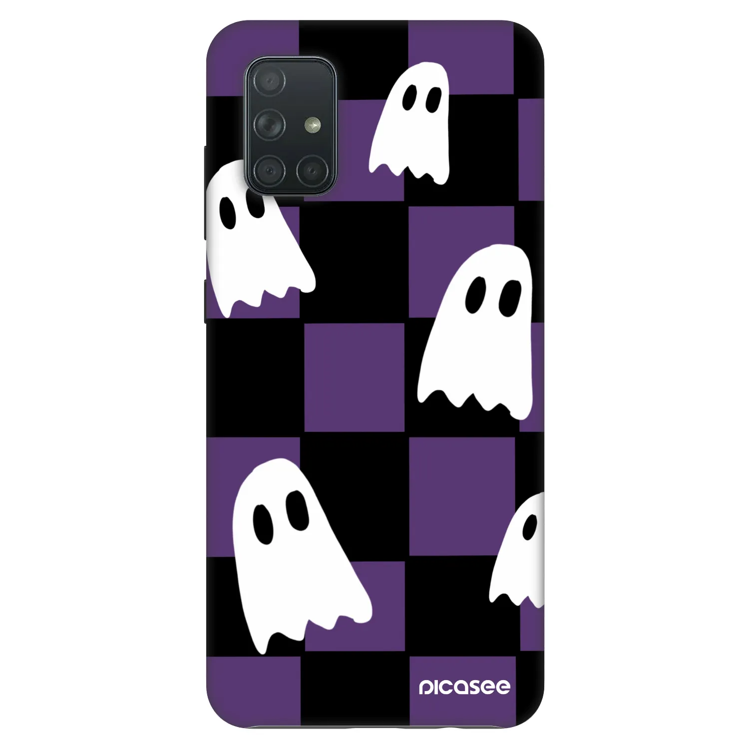 Picasee Fashion Case Samsung Galaxy A71 A715F - Ghosts