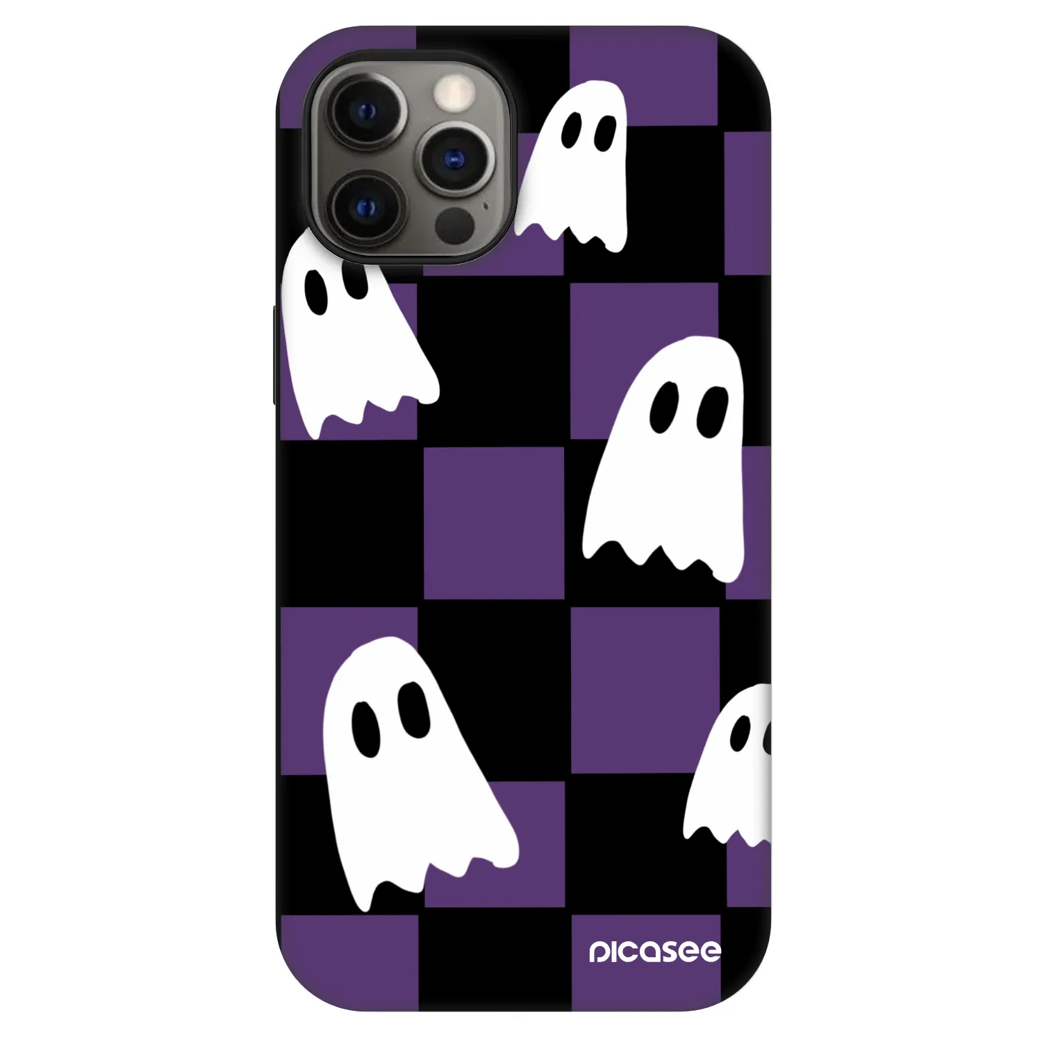 Picasee Fashion Case MagSafe Apple iPhone 12 - Ghosts