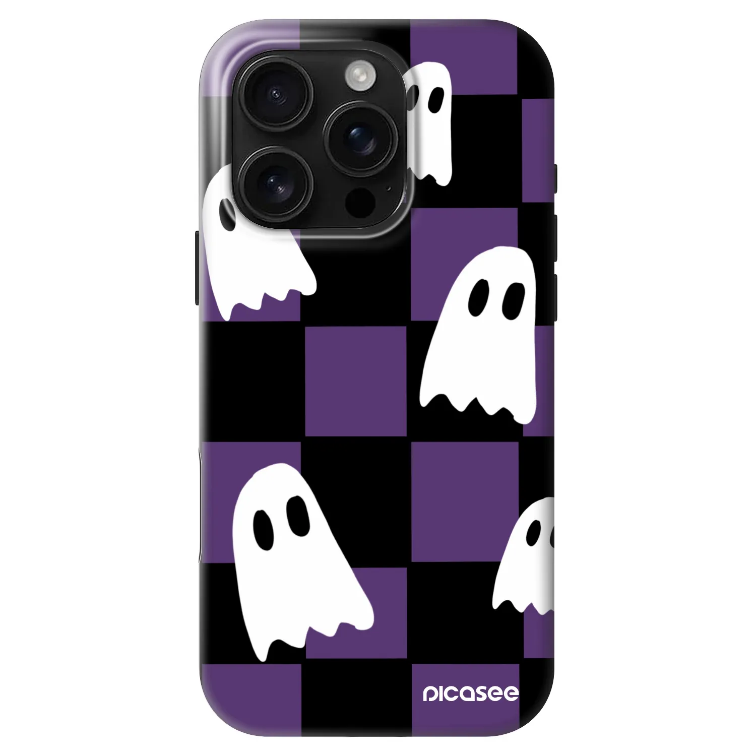 Picasee Fashion Case MagSafe Apple iPhone 16 Pro - Ghosts