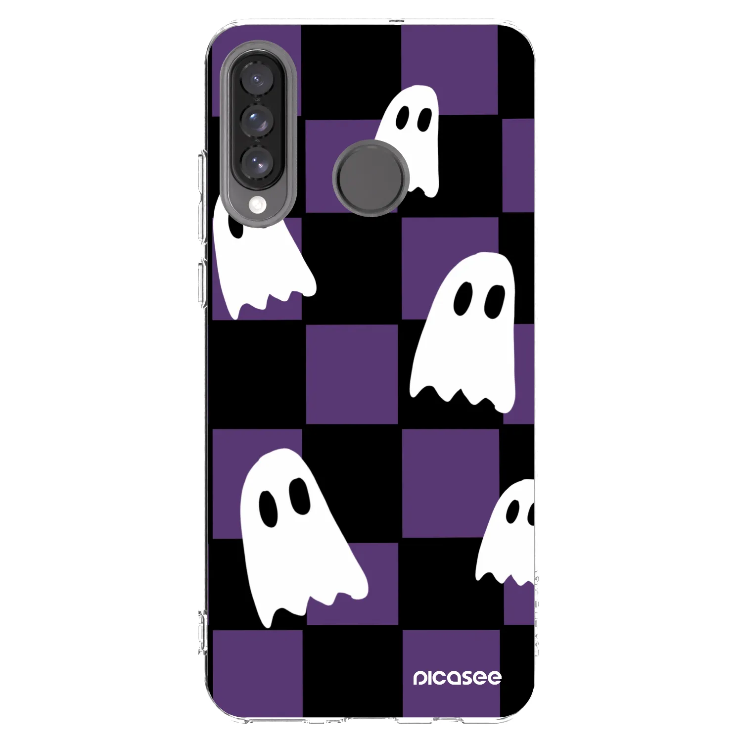 Picasee átlátszó szilikon tok az alábbi mobiltelefonokra Huawei P30 Lite - Ghosts