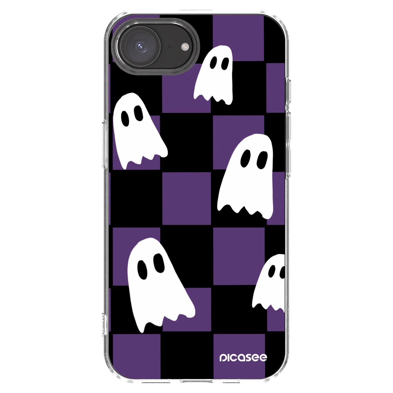 Picasee átlátszó szilikon tok az alábbi mobiltelefonokra Apple iPhone 17e - Ghosts