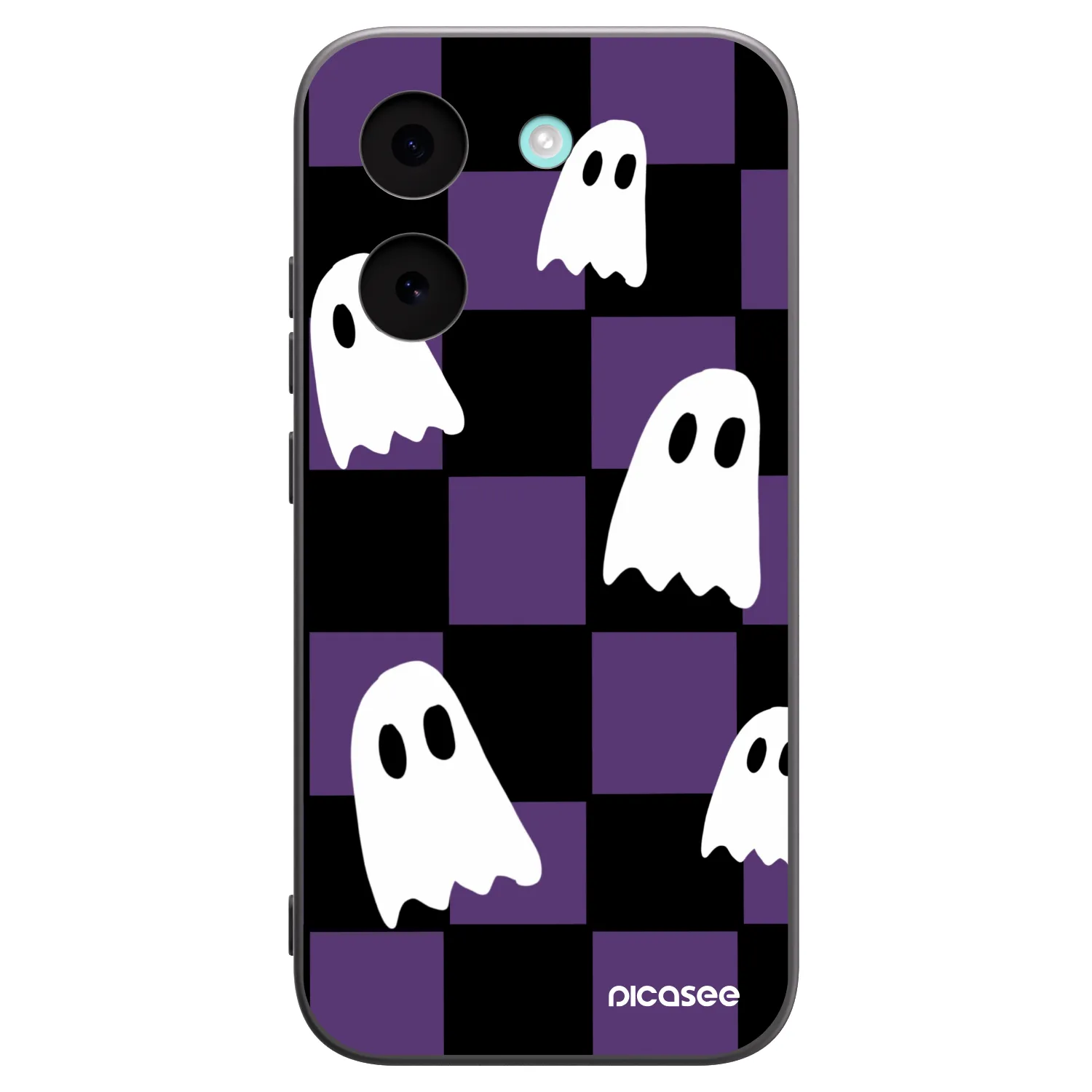 Picasee fekete szilikon tok az alábbi mobiltelefonokra Xiaomi Poco X8 Pro - Ghosts