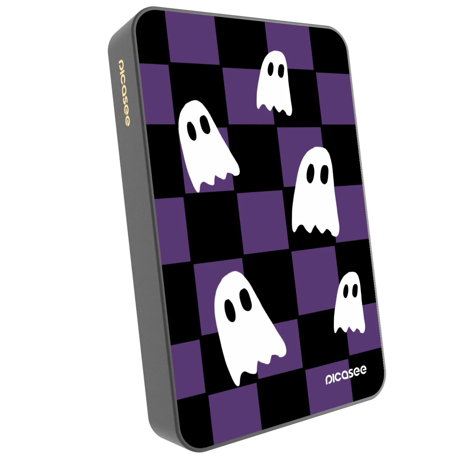 Picasee Powerbank MagSafe 10 000 mAh Szürke - Ghosts