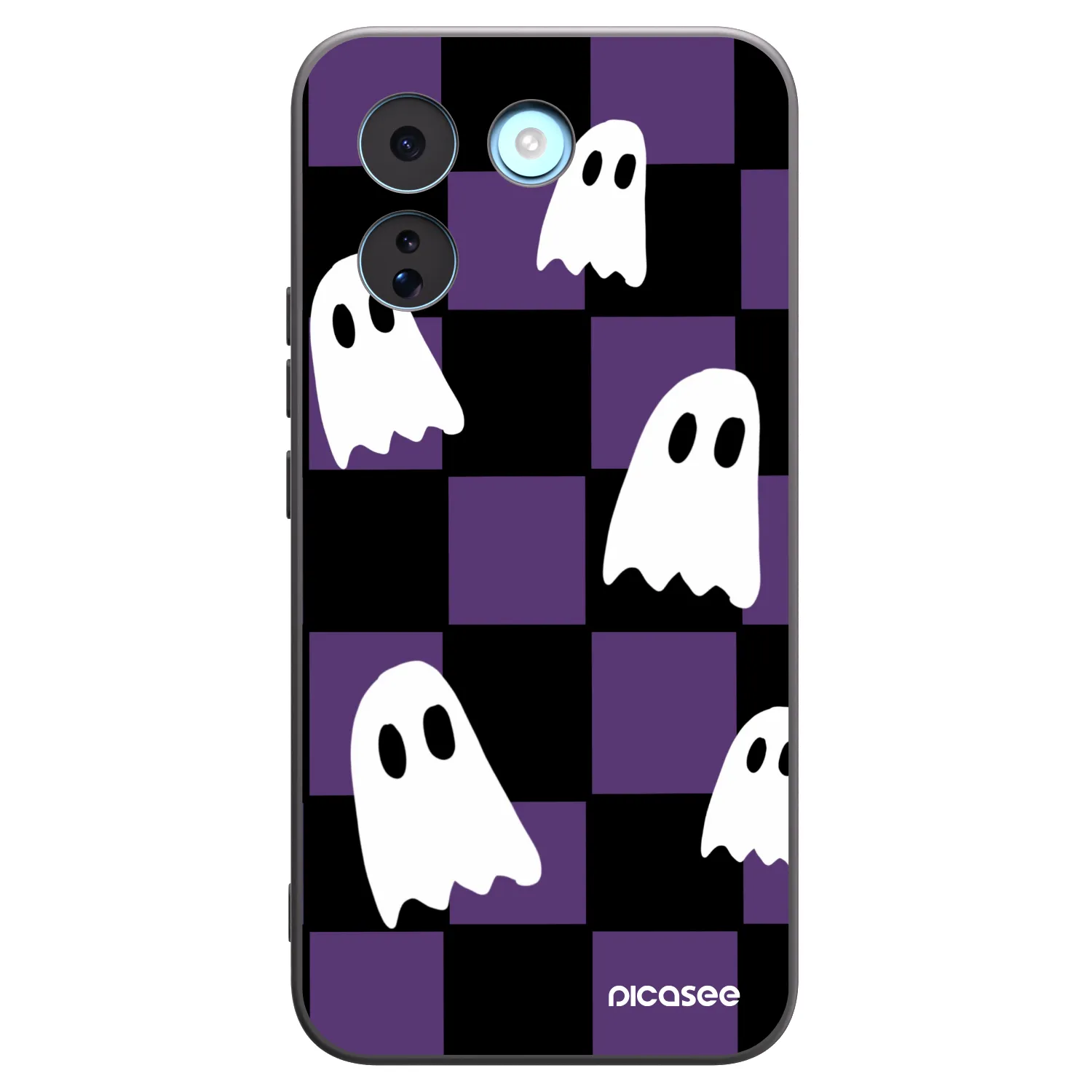 Picasee fekete szilikon tok az alábbi mobiltelefonokra Xiaomi Redmi Note 17 Pro MAX 5G - Ghosts