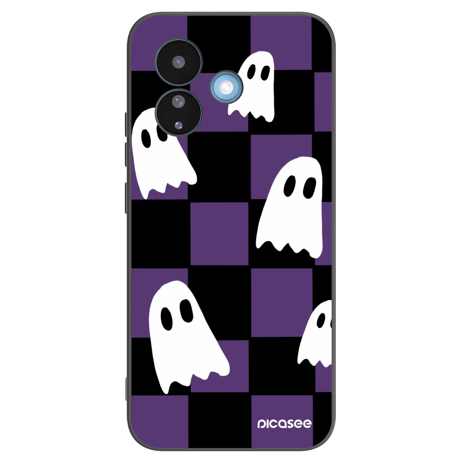 Picasee fekete szilikon tok az alábbi mobiltelefonokra Xiaomi Redmi Note 17 Pro 5G - Ghosts