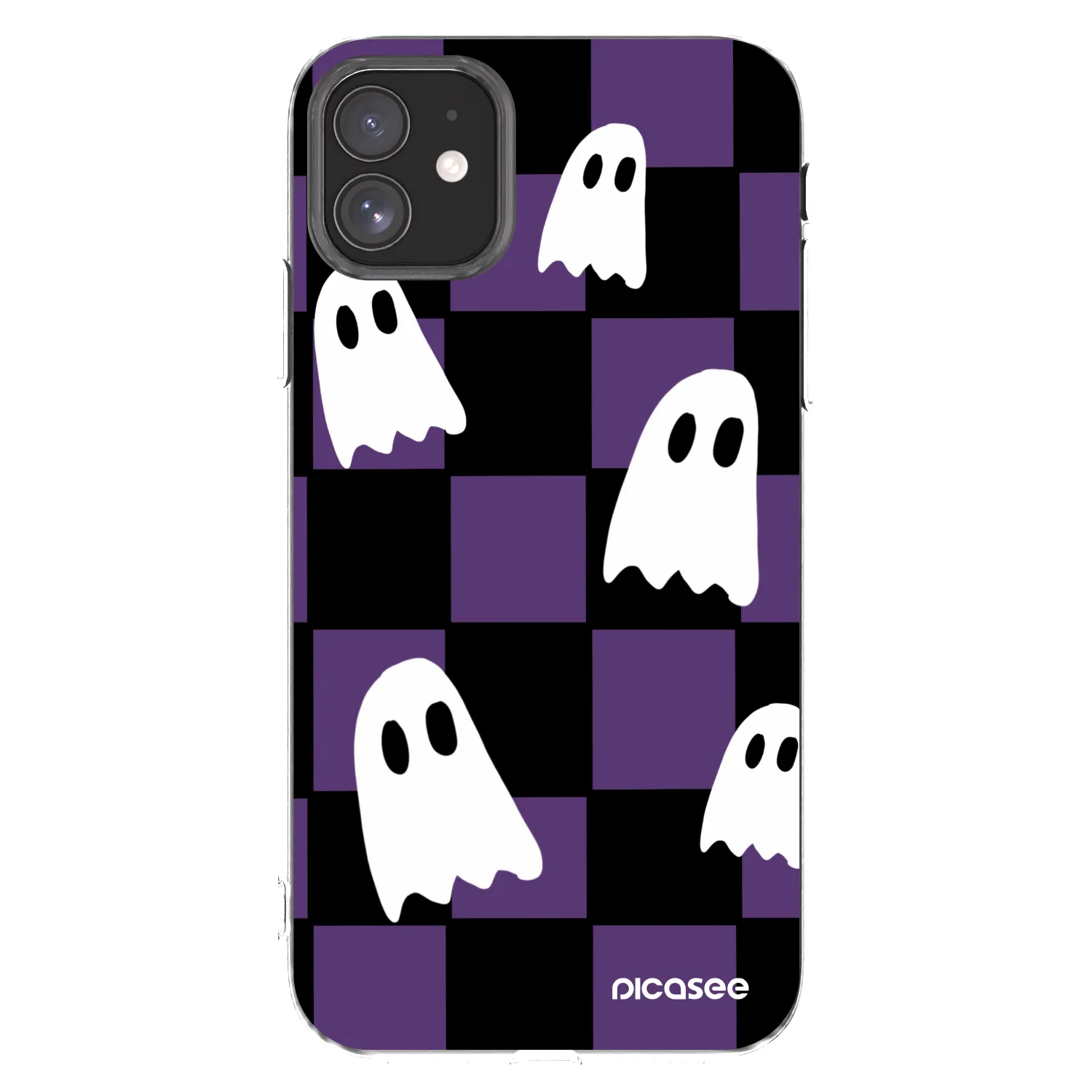 Picasee átlátszó szilikon tok az alábbi mobiltelefonokra Apple iPhone 11 - Ghosts
