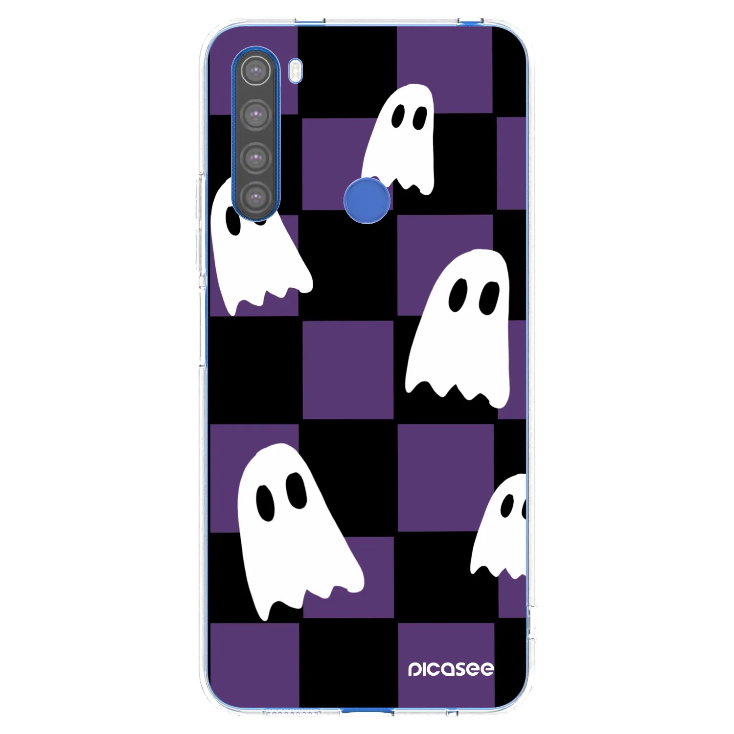 Picasee átlátszó szilikon tok az alábbi mobiltelefonokra Xiaomi Redmi Note 8T - Ghosts