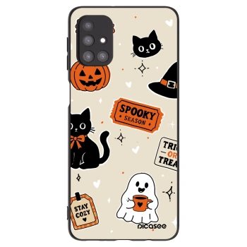 Tok az alábbi mobiltelefonokra Samsung Galaxy M31s - Halloween stickers