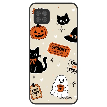 Szilikon tok erre a típusra Huawei P40 Lite - Halloween stickers