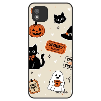 Szilikon tok erre a típusra Realme C11 (2021) - Halloween stickers