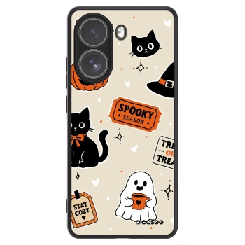 Szilikon tok erre a típusra Xiaomi Poco X7 - Halloween stickers