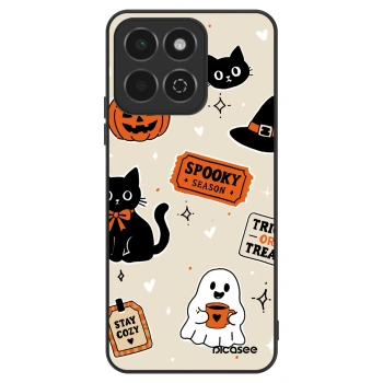 Szilikon tok erre a típusra Honor 200 Smart 5G - Halloween stickers