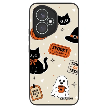 Szilikon tok erre a típusra Honor 400 5G - Halloween stickers