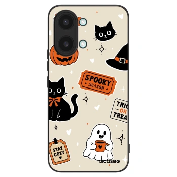 Szilikon tok erre a típusra Xiaomi Poco X8 Pro Max - Halloween stickers