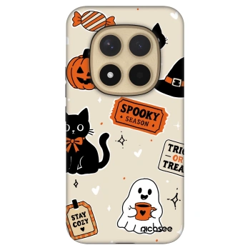 Szilikon tok erre a típusra Xiaomi Redmi Note 15 Pro+ - Halloween stickers