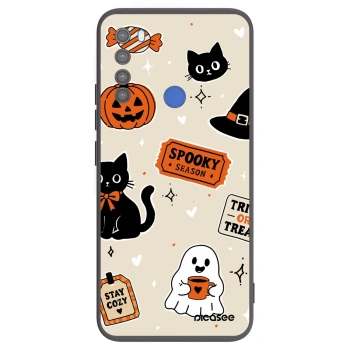 Tok az alábbi mobiltelefonokra Xiaomi Redmi Note 8T - Halloween stickers