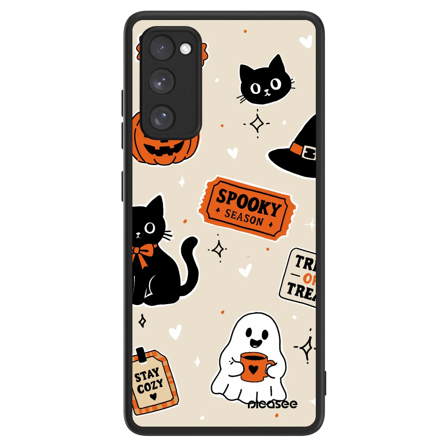 Picasee ULTIMATE CASE Samsung Galaxy S20 FE - készülékre - Halloween stickers