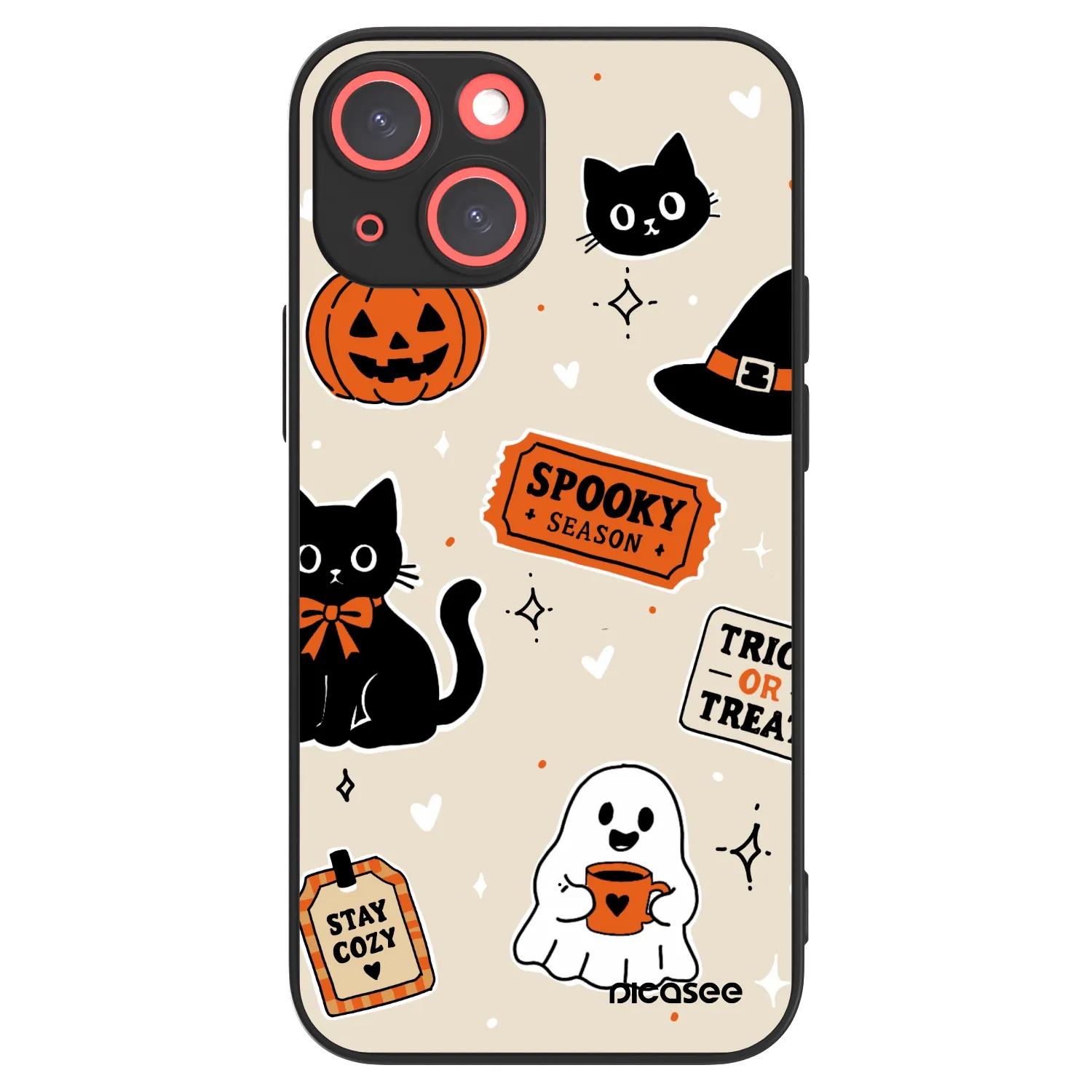 Picasee ULTIMATE CASE Apple iPhone 13 mini - készülékre - Halloween stickers