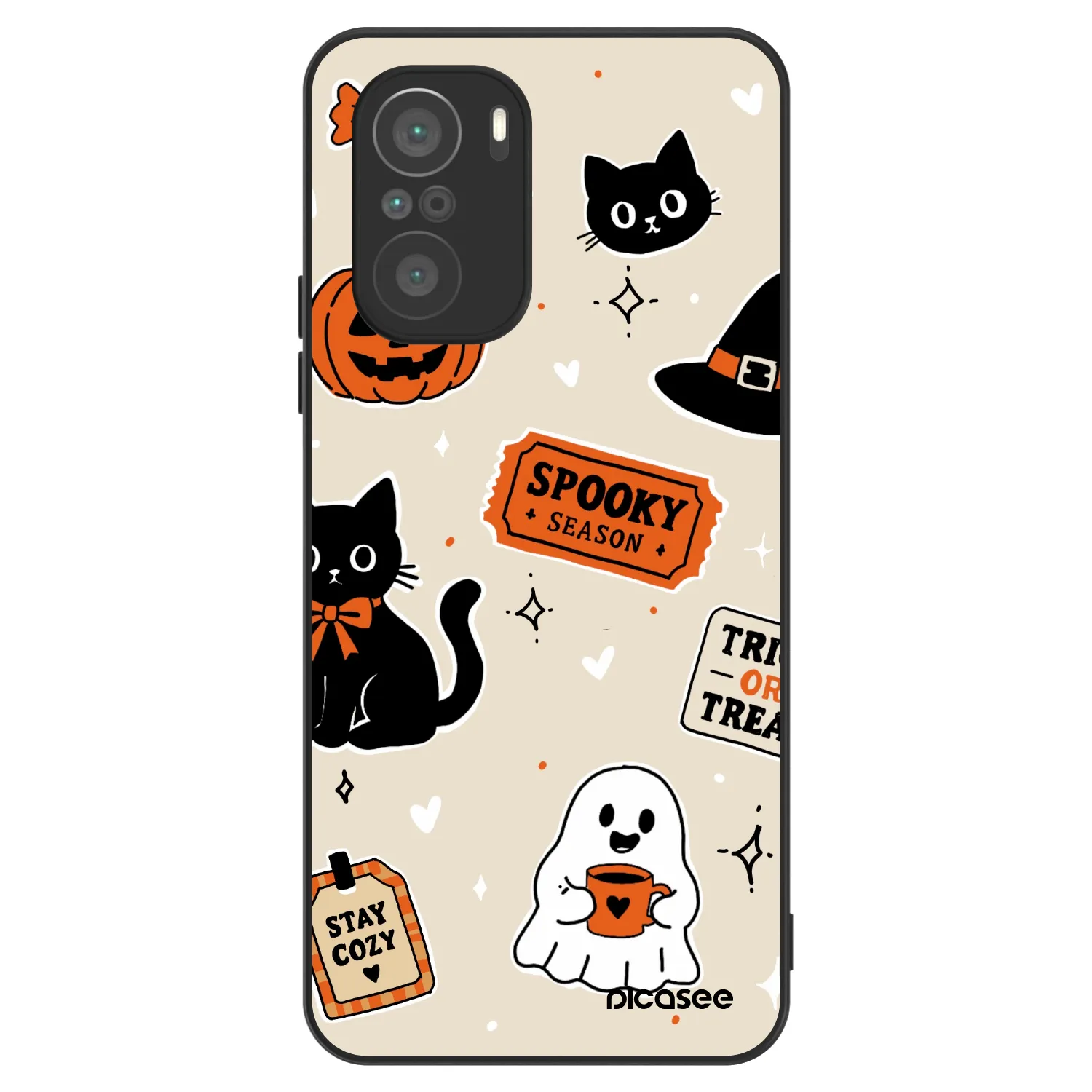 Picasee ULTIMATE CASE Xiaomi Poco F3 - készülékre - Halloween stickers