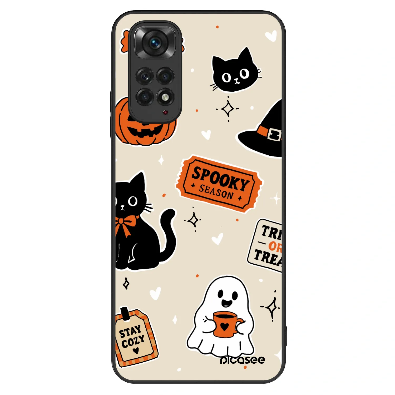 Picasee ULTIMATE CASE Xiaomi Redmi Note 11 - készülékre - Halloween stickers